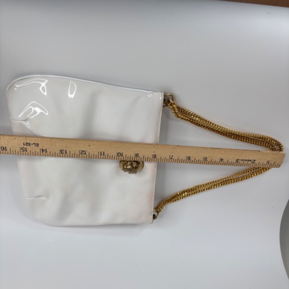 Vintage 60s Purses Set of 3 Patent Handbag Theodor Ruth Saltz Meyers Made in USA - Picture 11 of 16